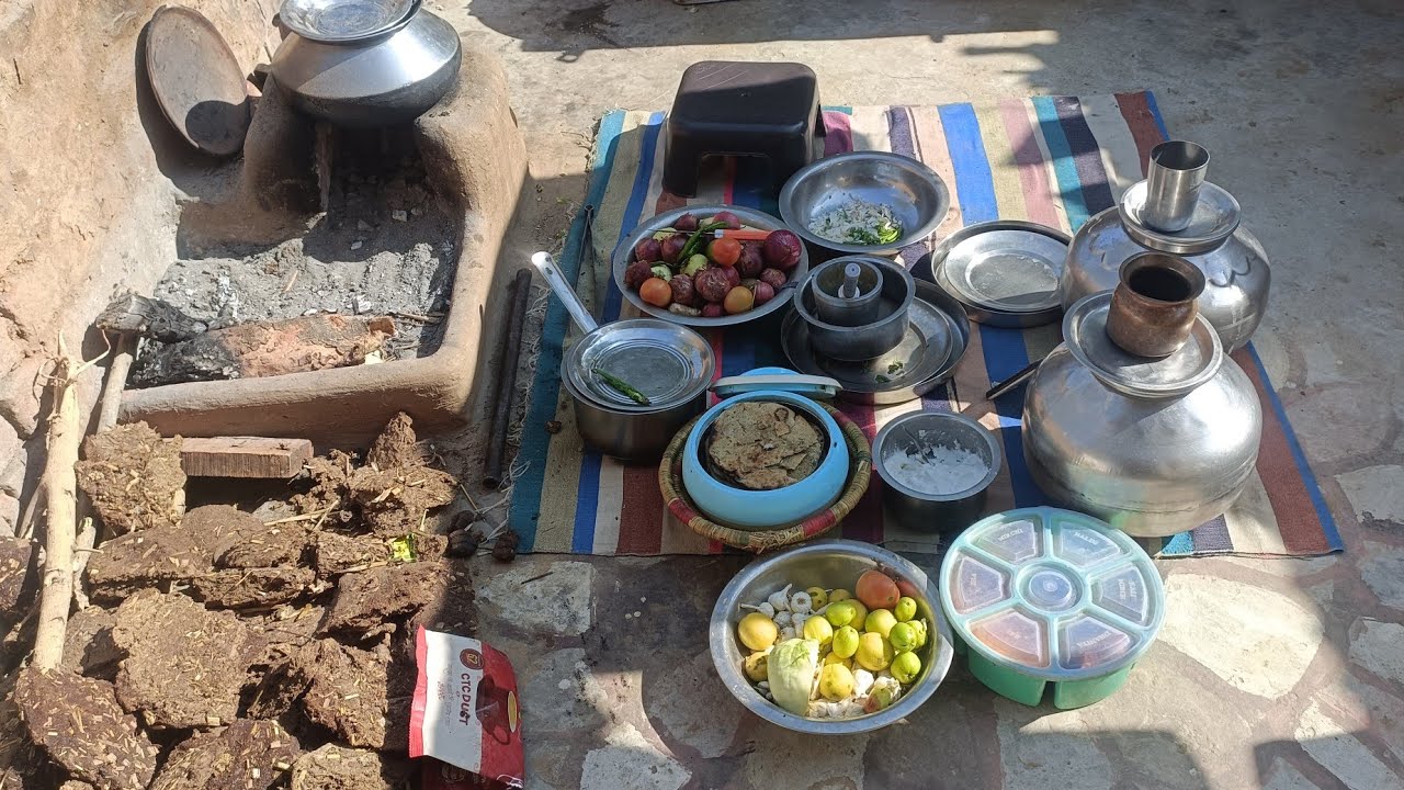 Chulle ka khana #village life 