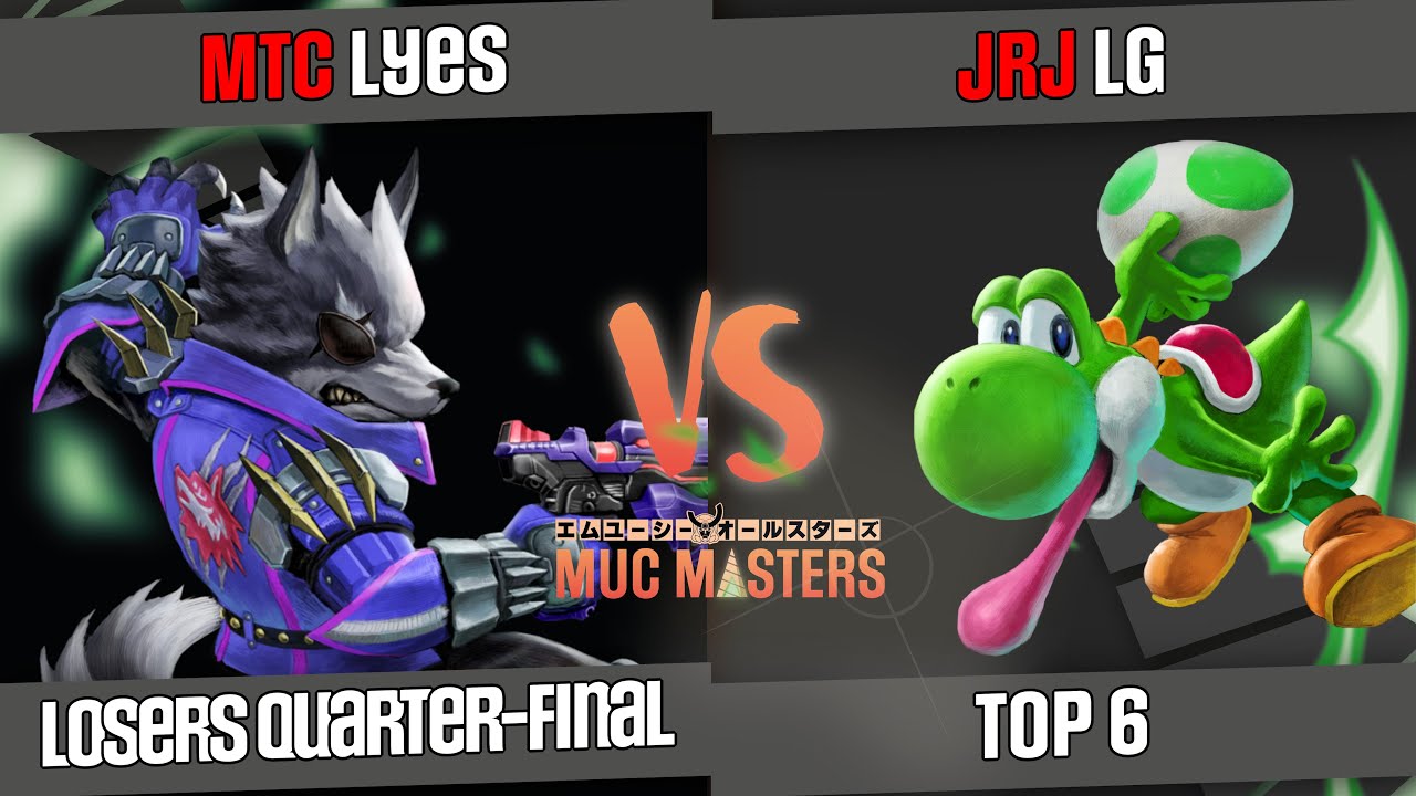 [MUC MASTERS #2] Top 6 - MTC | Lyes (Wolf) VS JRJ | LG (Yoshi)