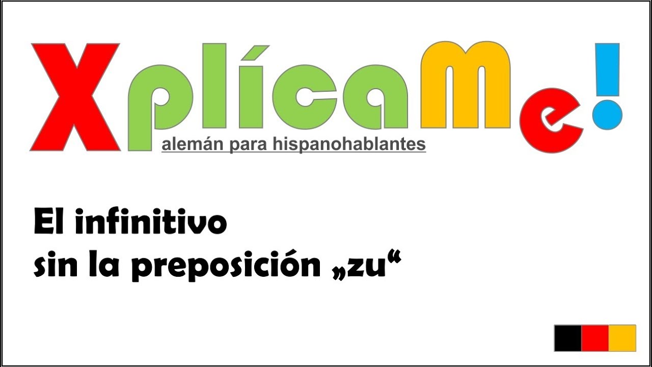 Infinitivo sin 