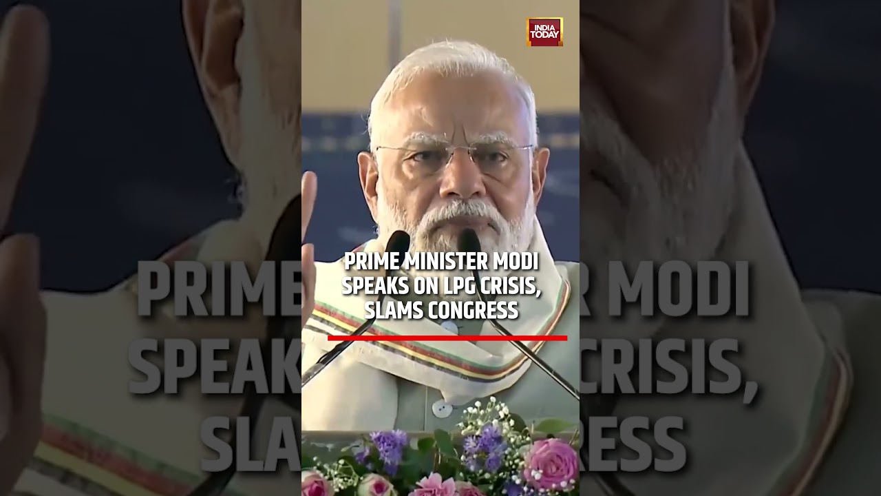 LPG Crisis: PM Modi Criticses Congress and Accuses the Opposition of Fearmongering | #shorts