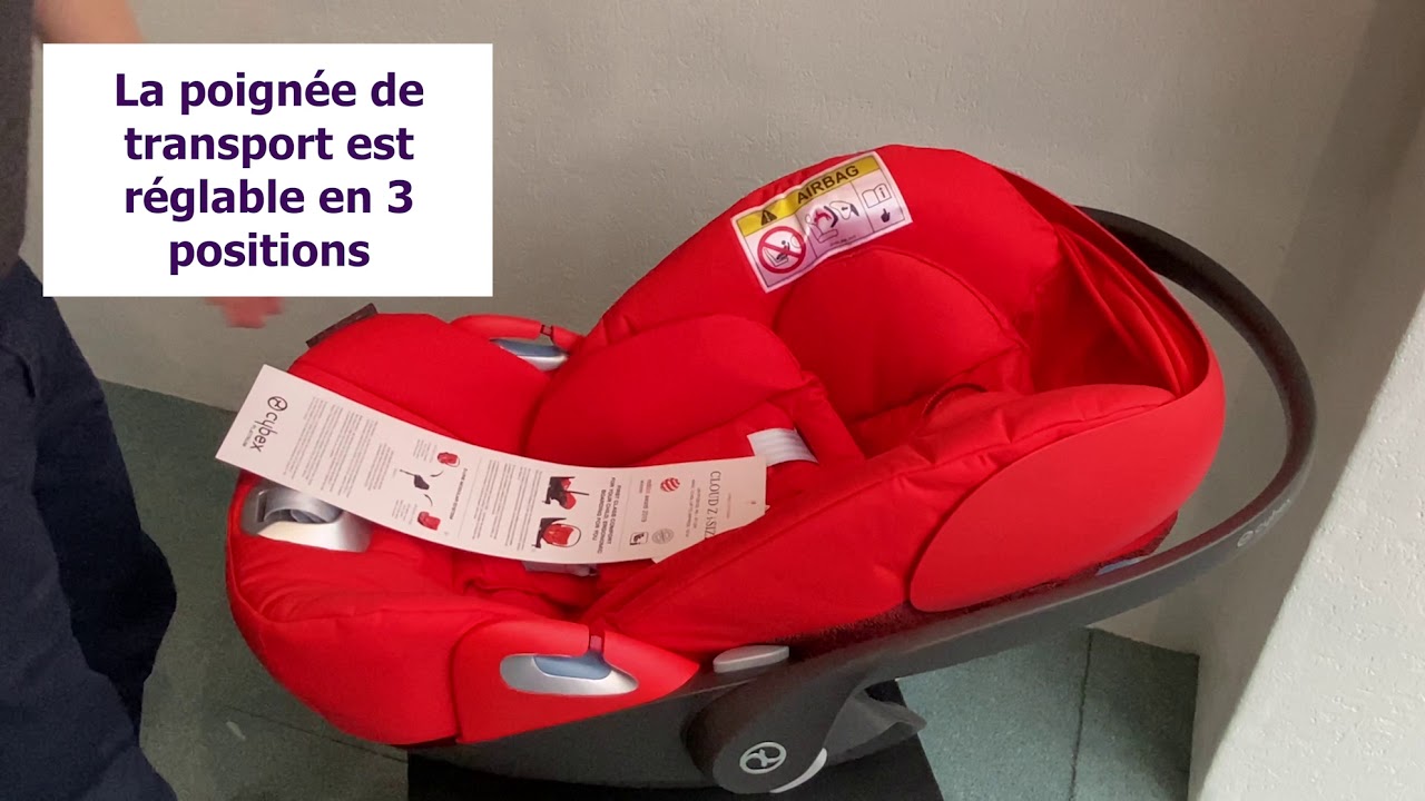 Test du siège auto Cloud Z i-Size de Cybex