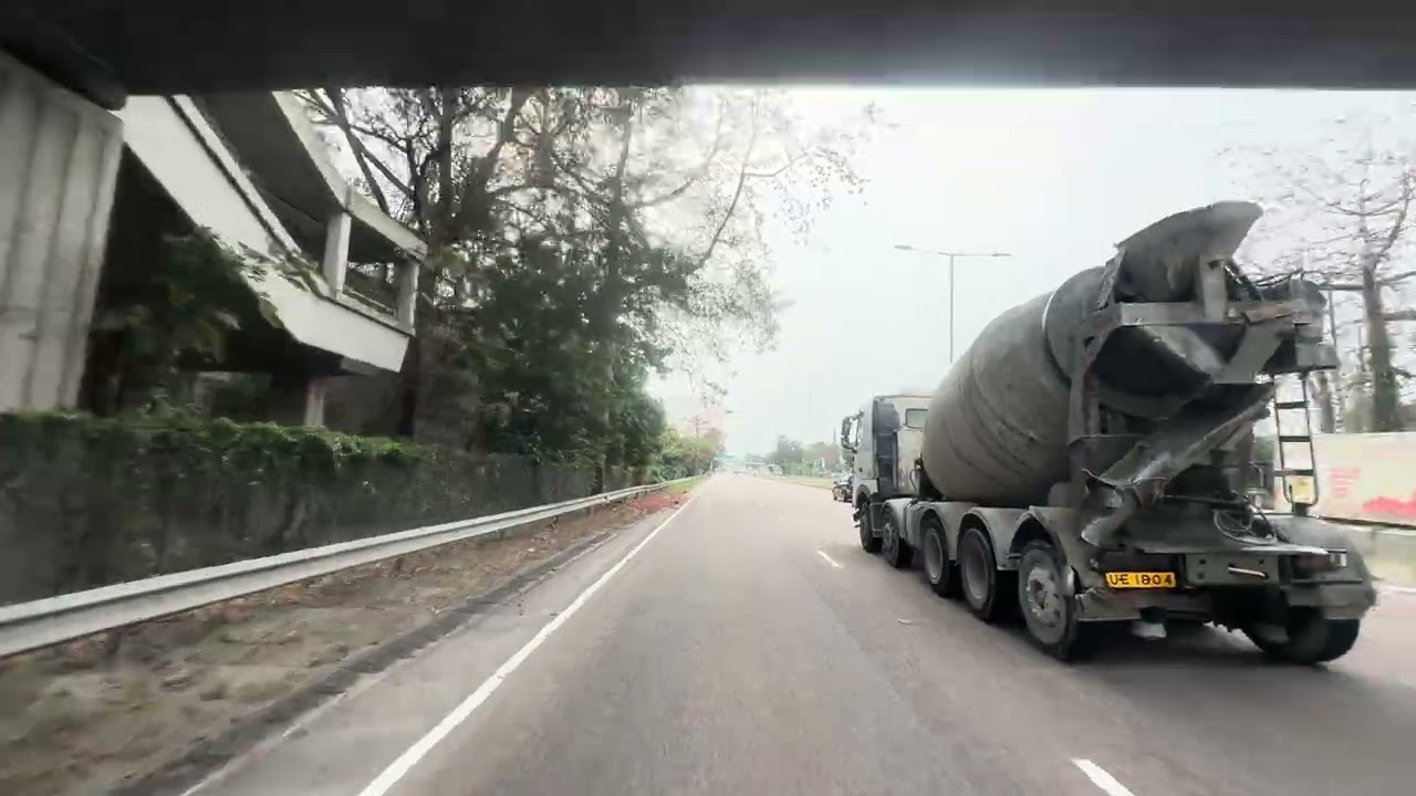 RT . 76K 上水 （清河 ） 私 新田運輸交匯處 （ 往上水方向￼ ）