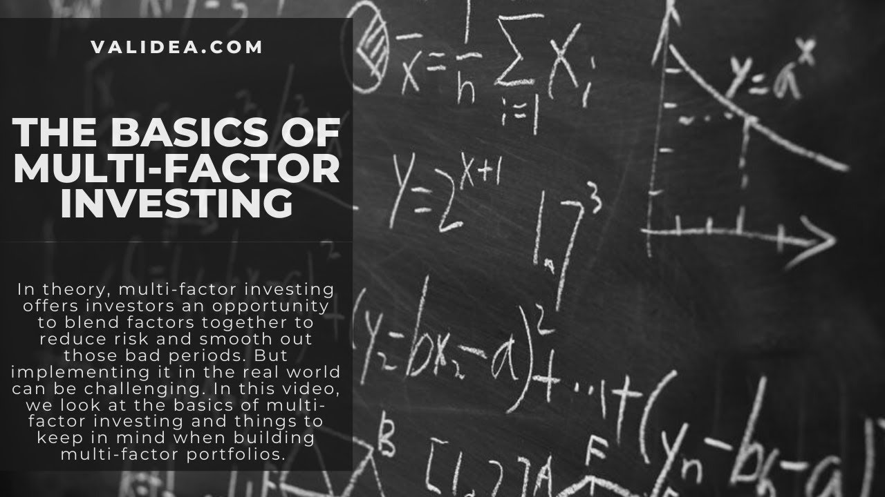 Validea University: The Basics of Multi-Factor Investing