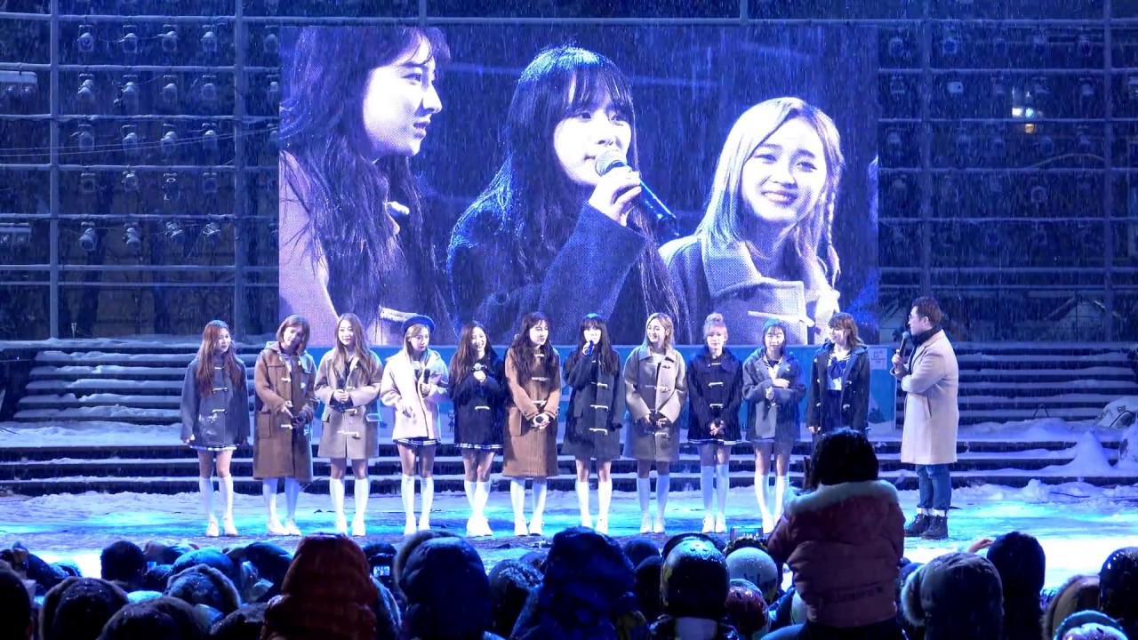 [4K] 170129 우주소녀 (WJSN , Cosmic Girl's) 풀버전 (Full Version) @ 평창휘닉스파크Y스노우나이트 By 신비글
