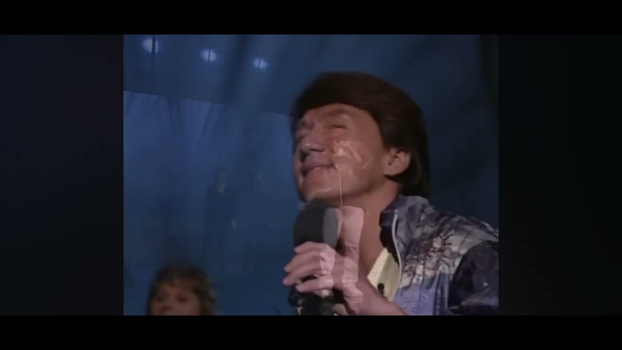 Jackie Chan sings Elvis - Can't Help Falling in Love With You | Late Show with David Letterman 1998