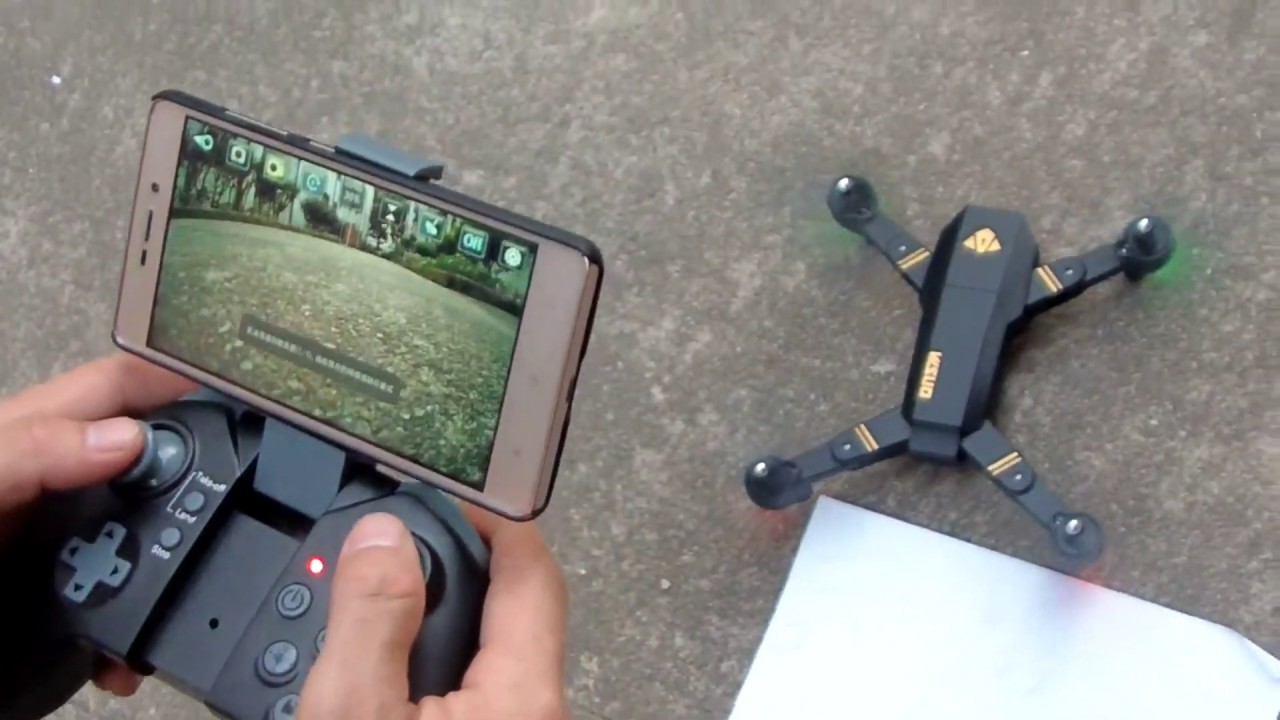 TIANQU VISUO XS809W Foldable RC Quadcopter From Gearbest - Review Price