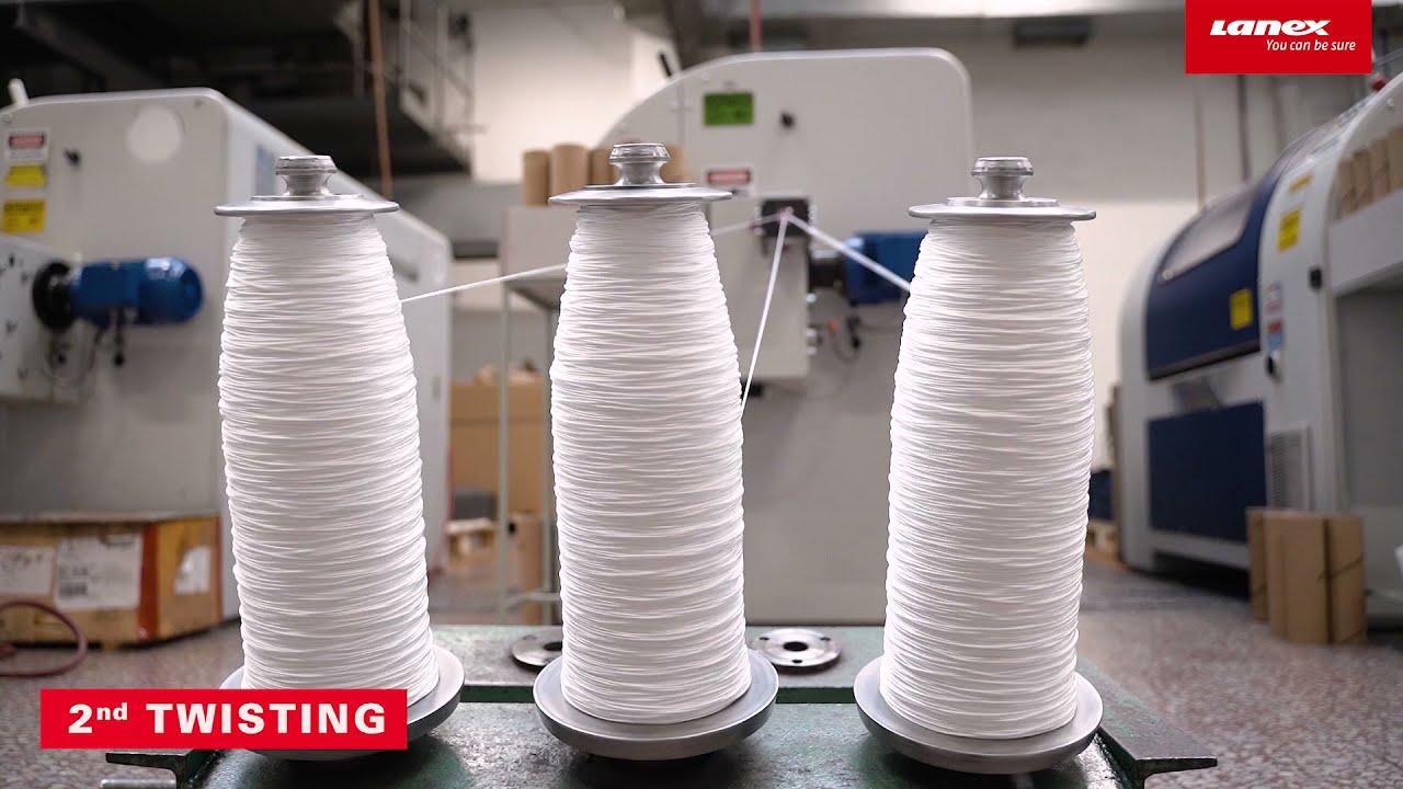 Výroba lodních lan z HMPE materiálu - LANEX