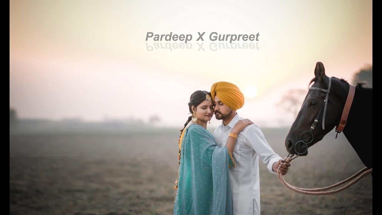 Best Punjabi Pre Wedding // 2025 // Pradeep Singh + Gurpreet Kaur