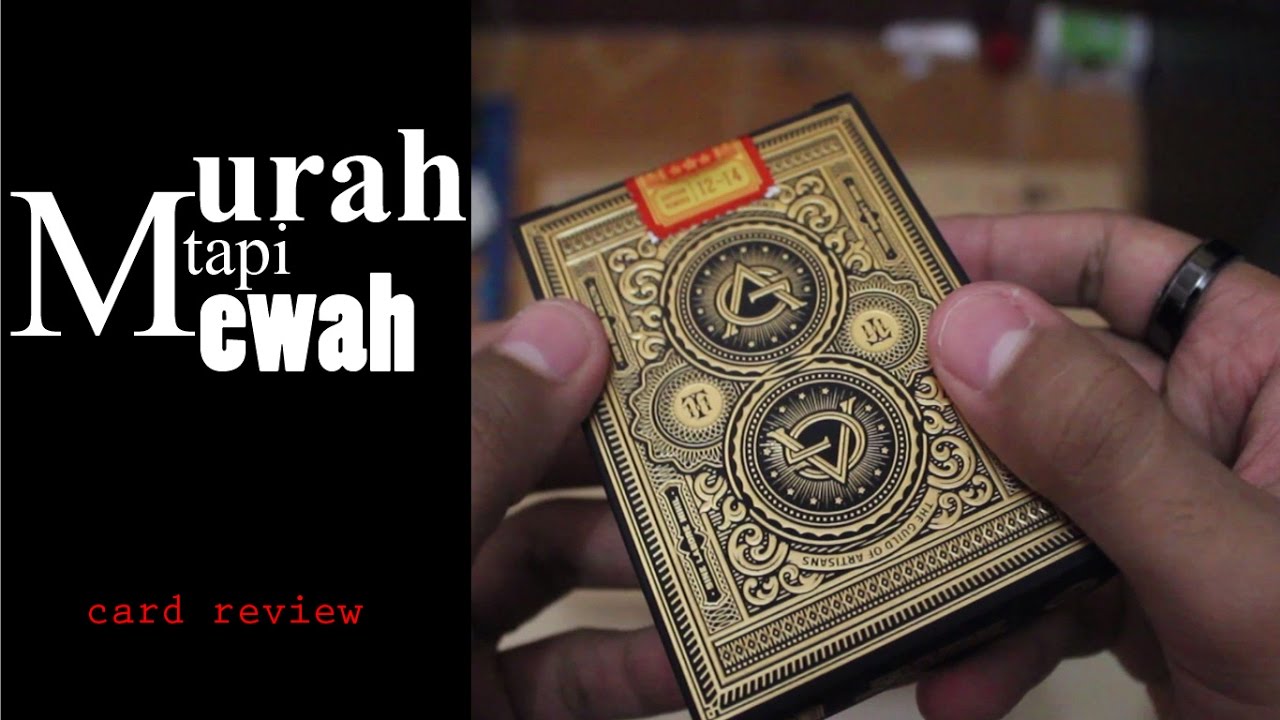 CARD REVIEW (2) ARTISAN BLACK EDITION BY THEORY 11
