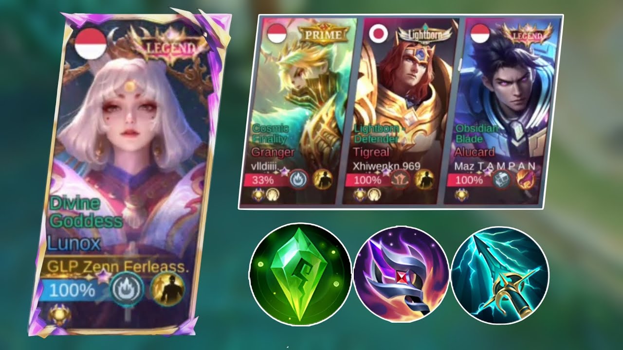 ​LUNOX MIDLANE TERKUAT! CARA GENDONG TIM PAKE LUNOX - PART 1 SOLO RANK