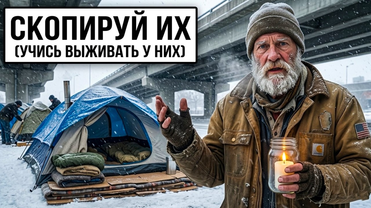 ПОЧЕМУ ОНИ НЕ МЕРЗНУТ? Физика выживания на улице.