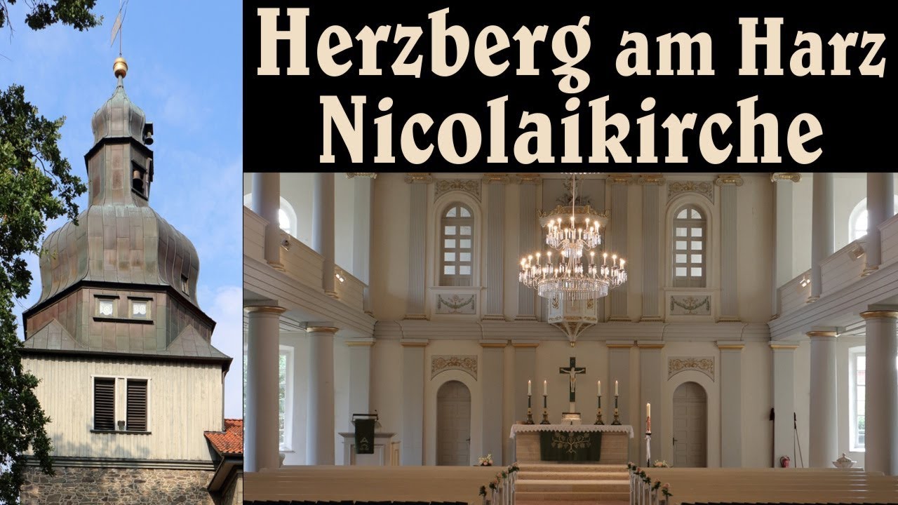 HERZBERG am Harz (GÖ), Nicolaikirche - Historisches Vollgeläut