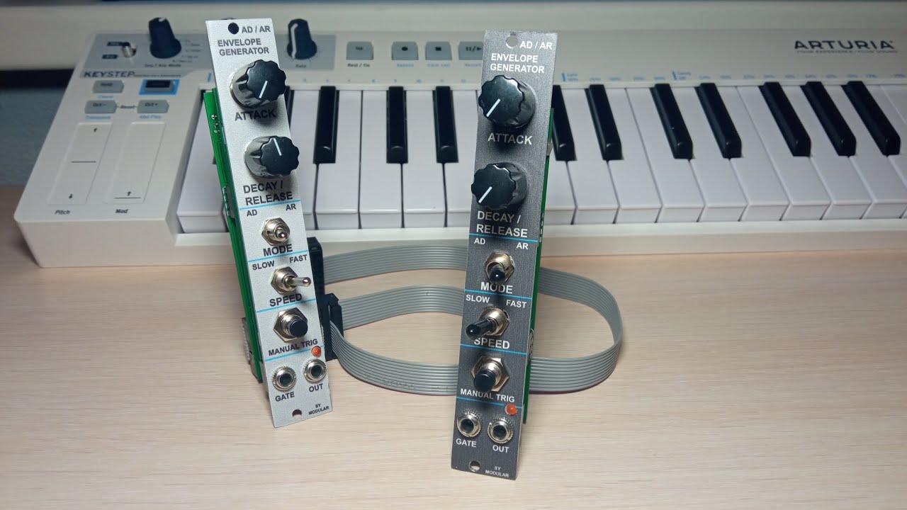 AD/AR envelope generator demo