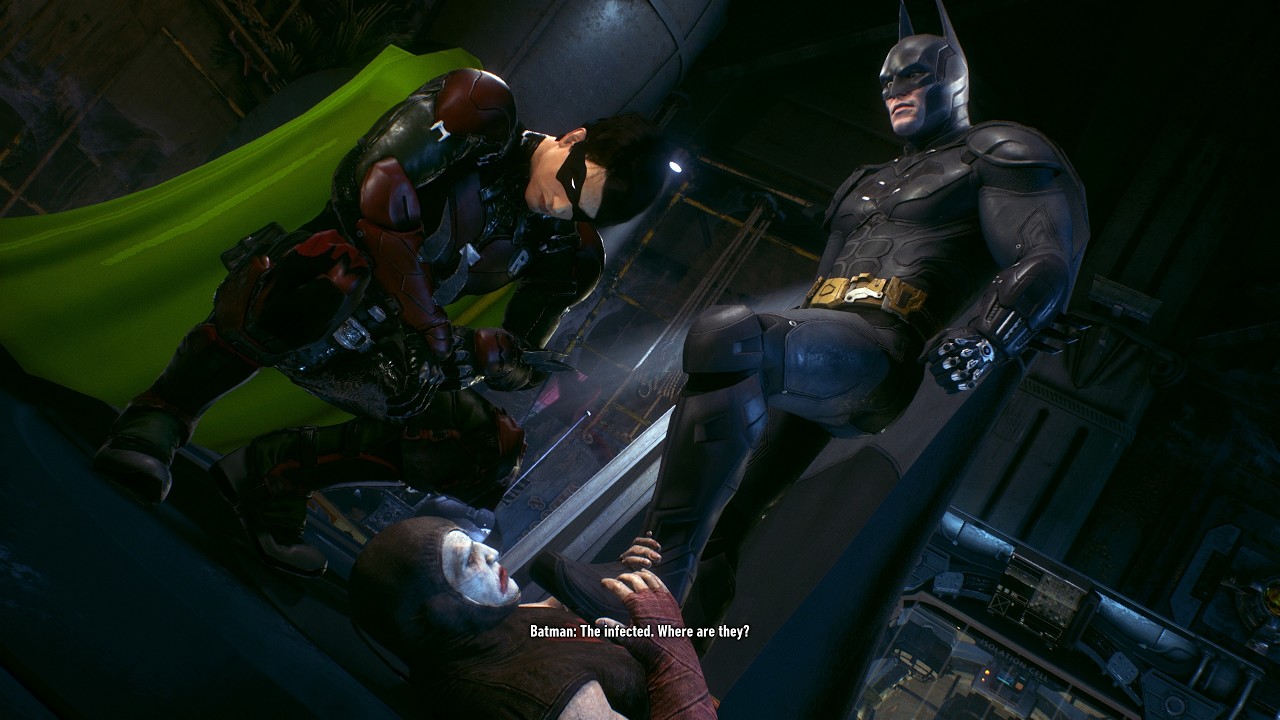 Arkham Shadow Batman и Arkham Origins Robin - Batman: Arkham Knight