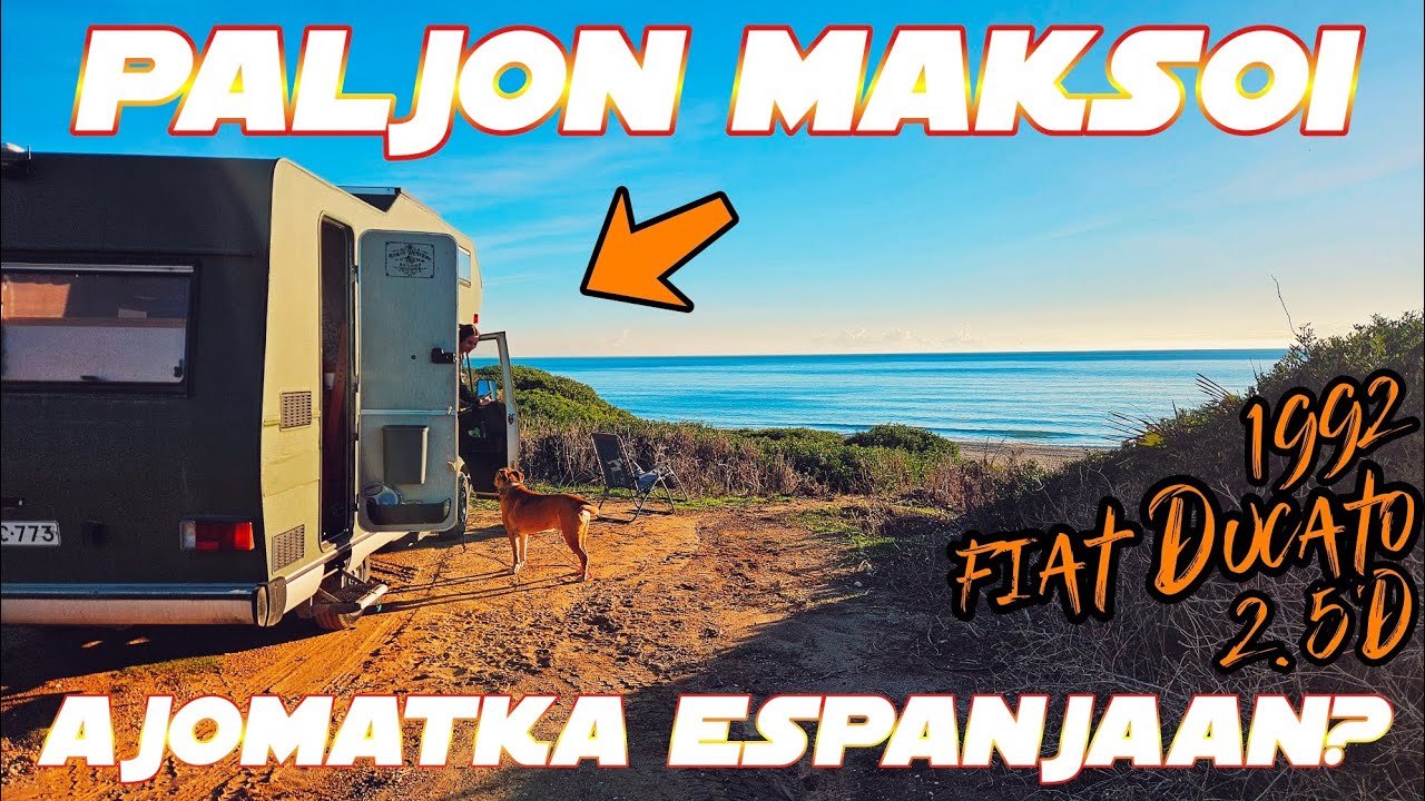 PALJON MAKSOI AJOMATKA ESPANJAAN?