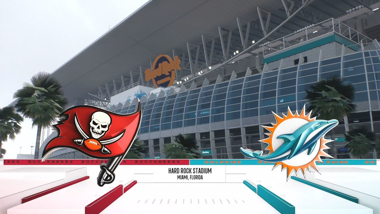 Madden NFL 26 - Tampa Bay Buccaneers Vs Miami Dolphins PS5 Simulation Week 17 (Updated Rosters)