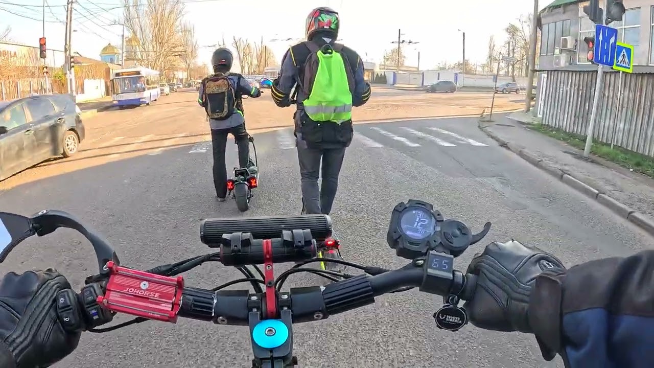 A ride with the White Siberia Nerpa Pro and Dualtron 💥🛴🔥🔥🔥🔥