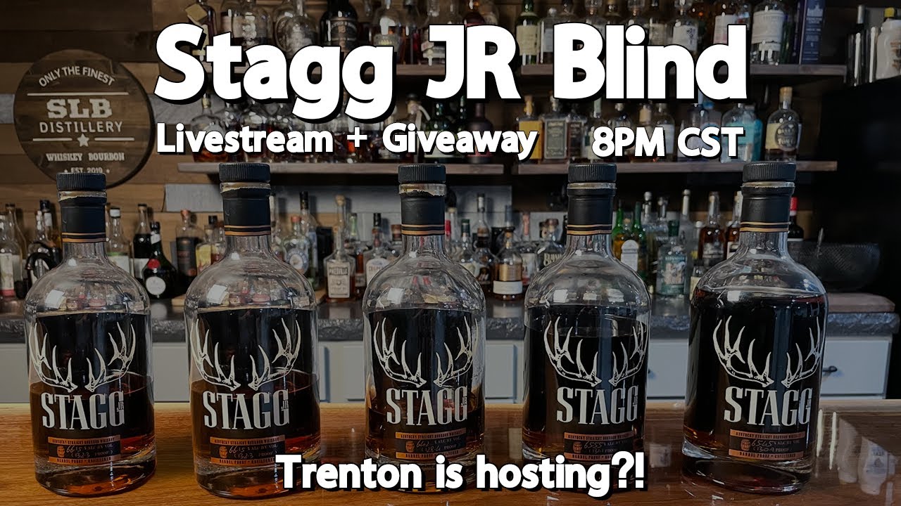 SLB Drinks Stagg Jr. Blind Livestream + Giveaway - Trenton is hosting?!