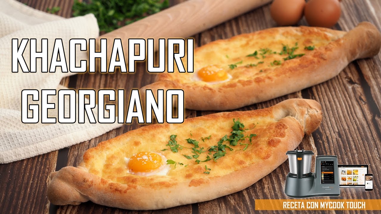 🍞 Receta de Khachapuri 🧀 Pan de queso georgiano con Mycook