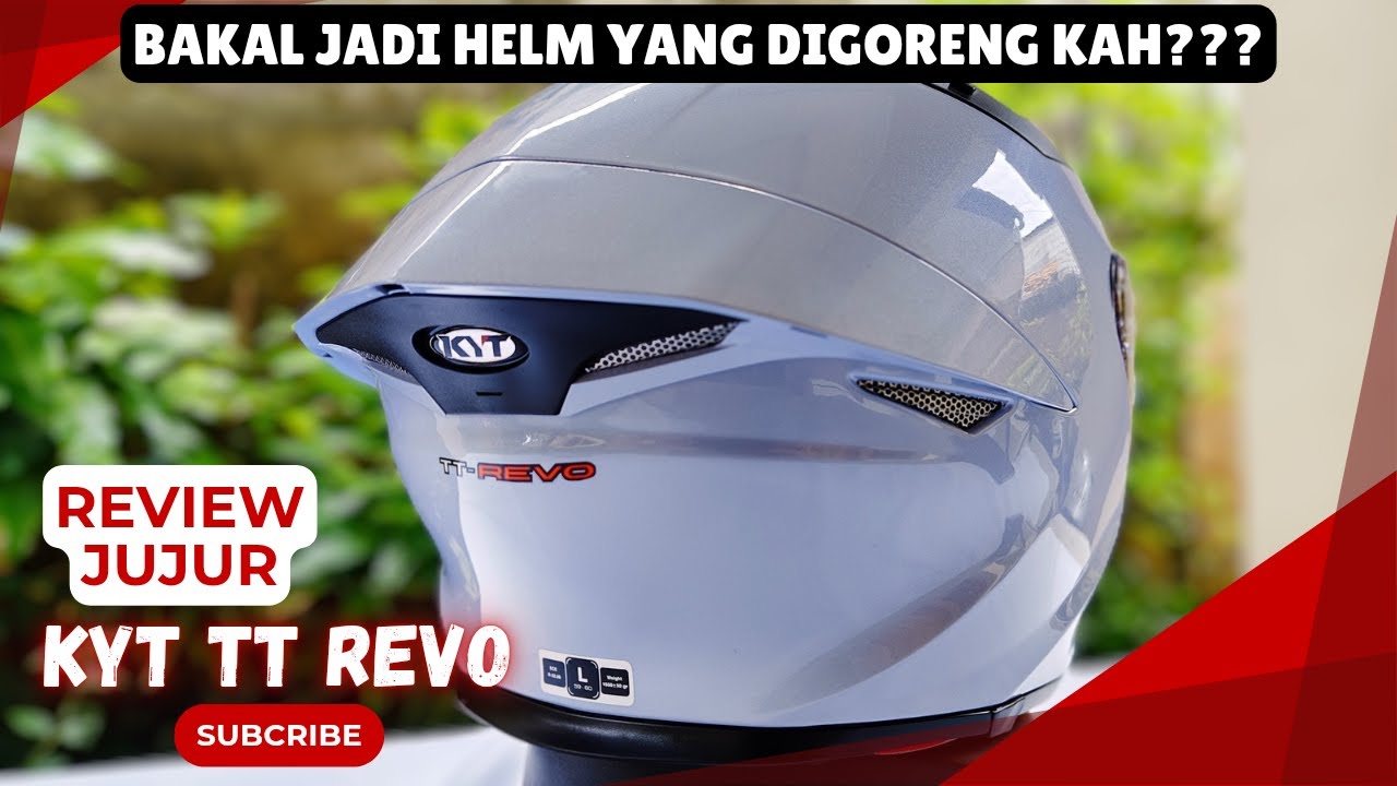 Review Jujur Dan Unboxing KYT TT Revo - Mirip KYT TT Course, Bakal Digoreng Kah Harganya?