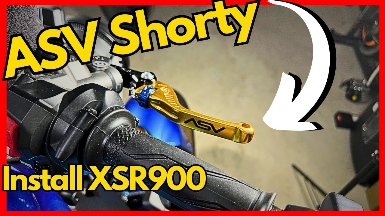 How to install ASV Levers - Yamaha XSR900