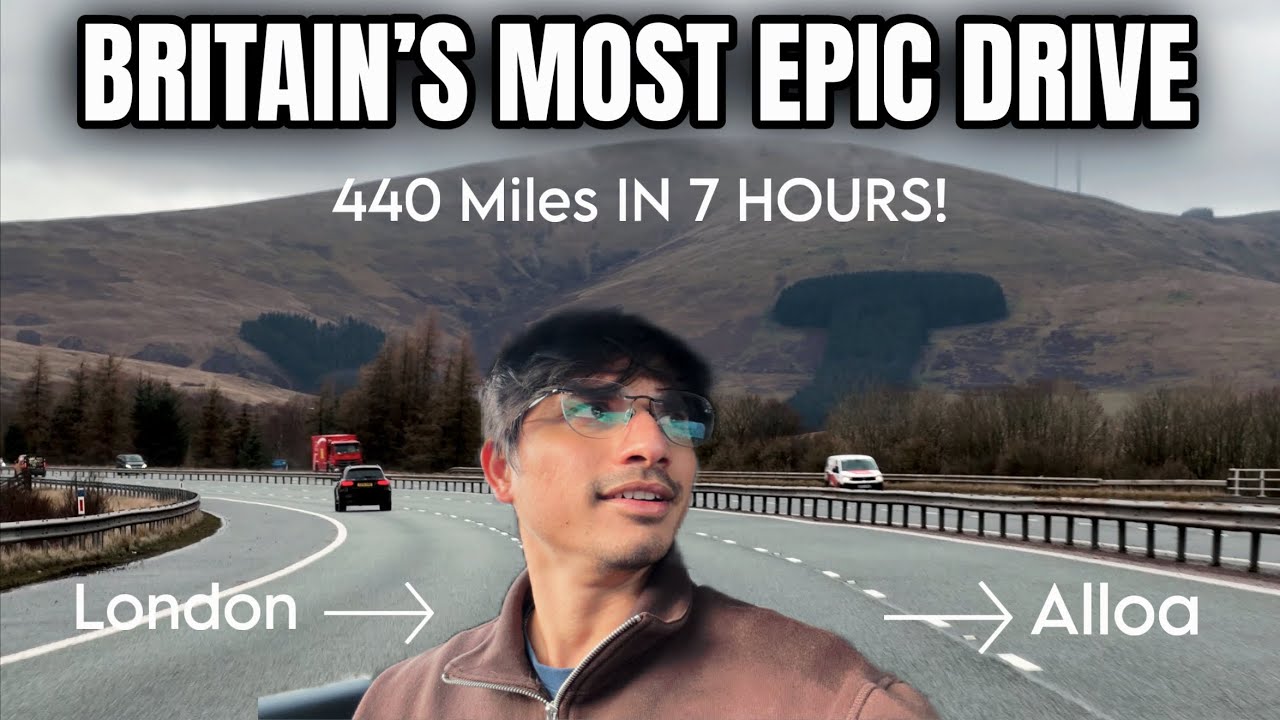 Epic Road Trip! | London to Alloa Through the Lake District & Southern Uplands | Vlog No: 07