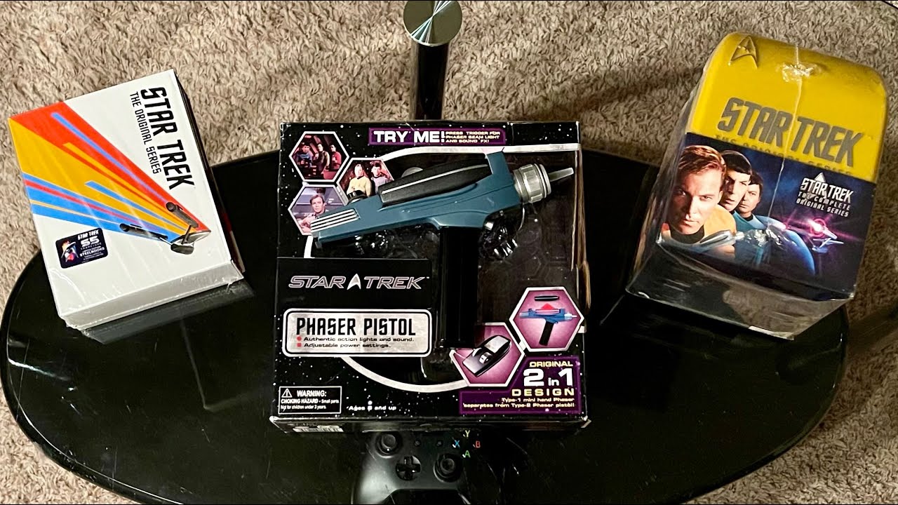 2007 Art Asylum/Diamond Select Star Trek TOS Phaser Unboxing!