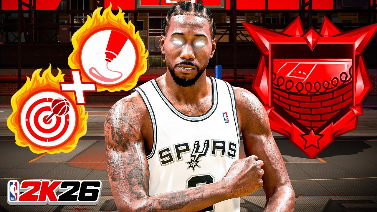 Сборка Кавая Леонарда - 6'7 ISO Lockdown 99 Perimeter Demigod в NBA 2K26!