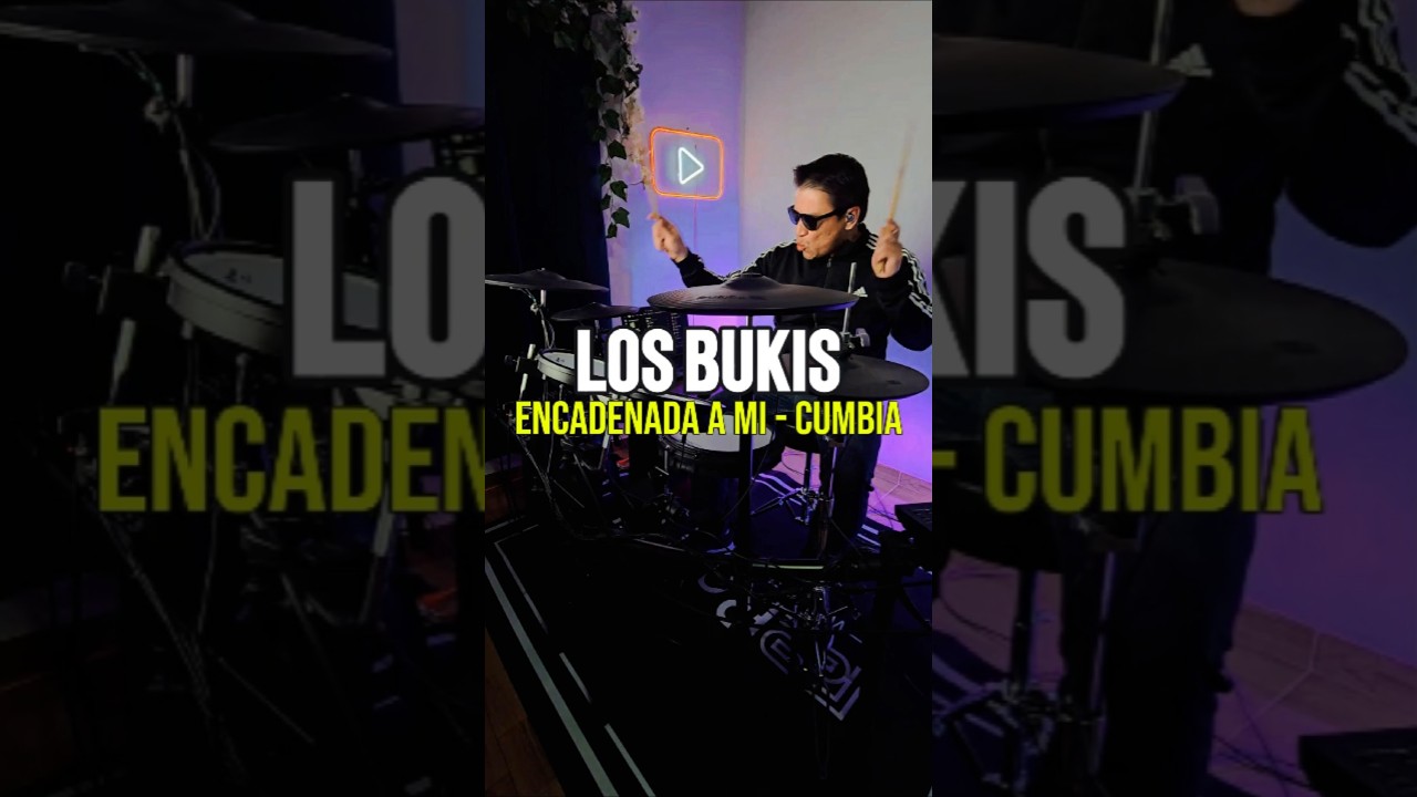 Encadenada A Mi (Cumbia) - Los Bukis #drums #losbukis #bateristasdemexico #viralvideo