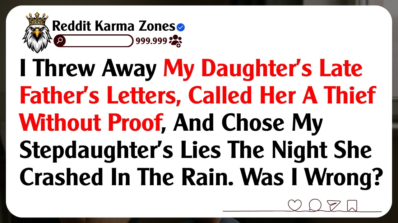 I Threw Away My Daughter’s Late Father’s Letters, Called Her A Thief Without Proof, And Chose My...