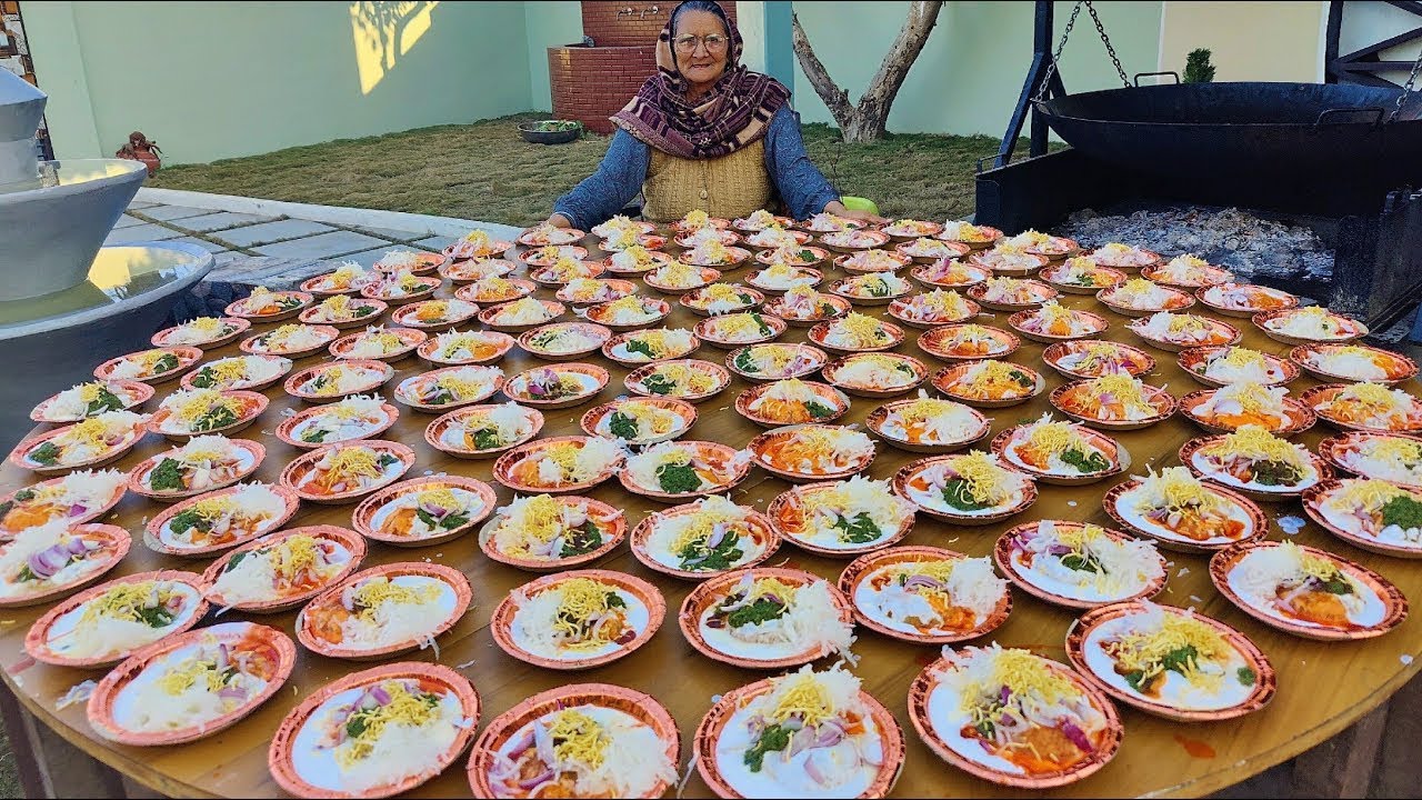 La abuela india prepara una chuleta de patata|Videos de cocina de la abuela india