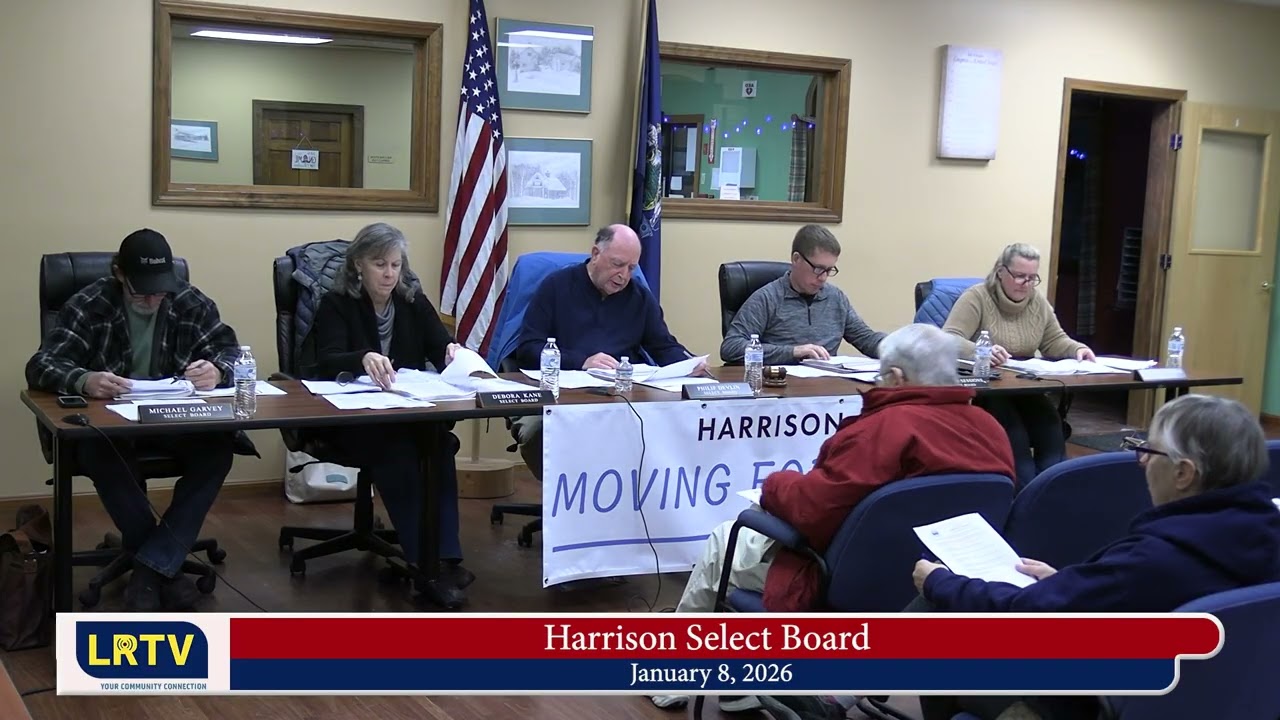 Harrison Select Board 1-8-2026