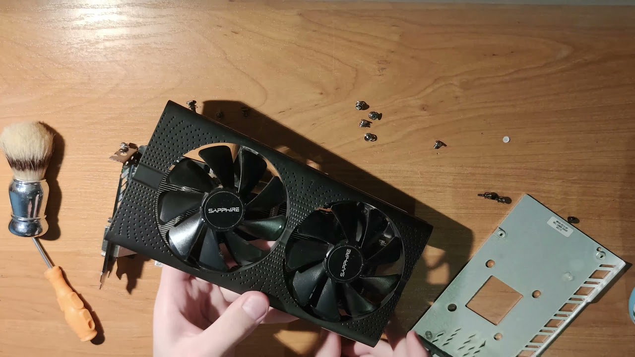 radeon rx 570 sapphire pulse thermal paste replacement