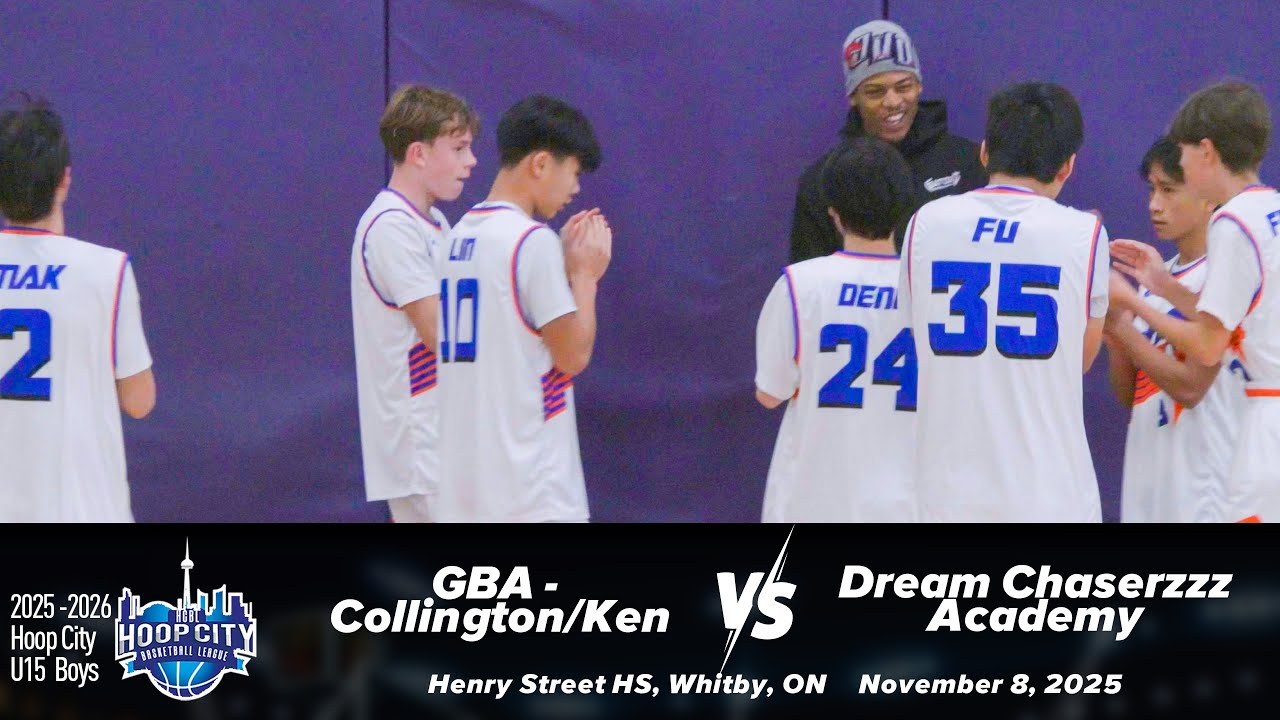 2025.11.08a (U15) GBA-Collington/Ken vs. Dream Chaserzzz Academy (Hoop City)