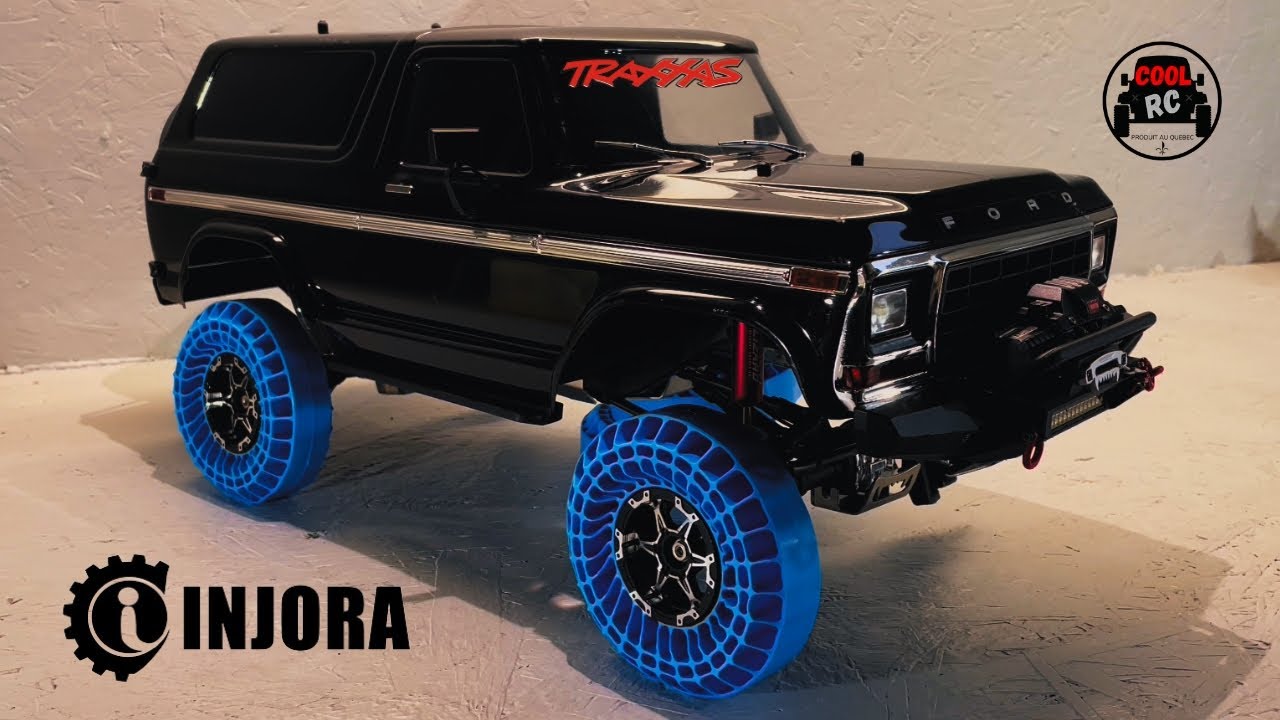Traxxas Trx4 Ford Bronco 79 ( INJORA Blue Silicone Rubber Inserts ) Installation