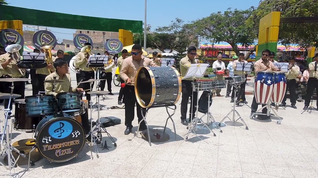 Mix cumbias de oro banda Azul La Unión Piura
