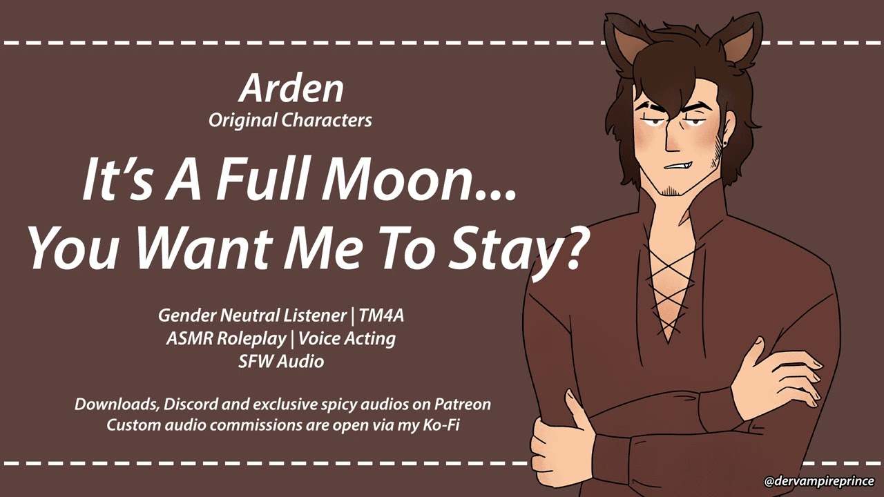 ASMR | Cuddling Your Werewolf Boyfriend In His Wolf Form [M4A] [Romantic] [Sleep aid]