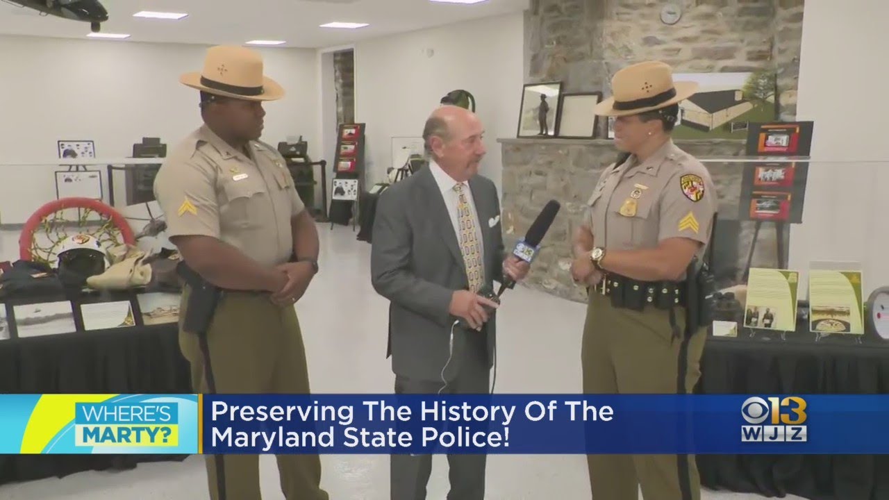 Where's Marty? Learning more about the history of the Maryland State Police