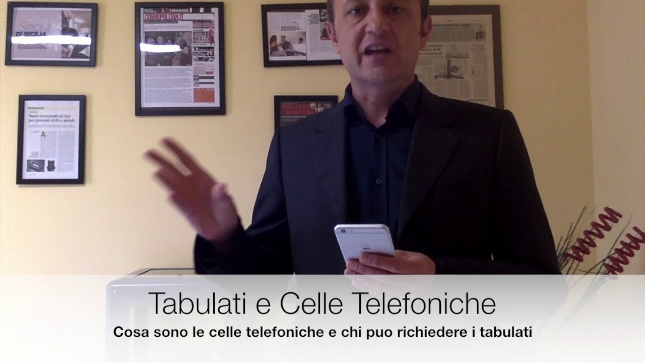 Tabulati e celle telefoniche cosa sono e chi pu&ograve; richiederli