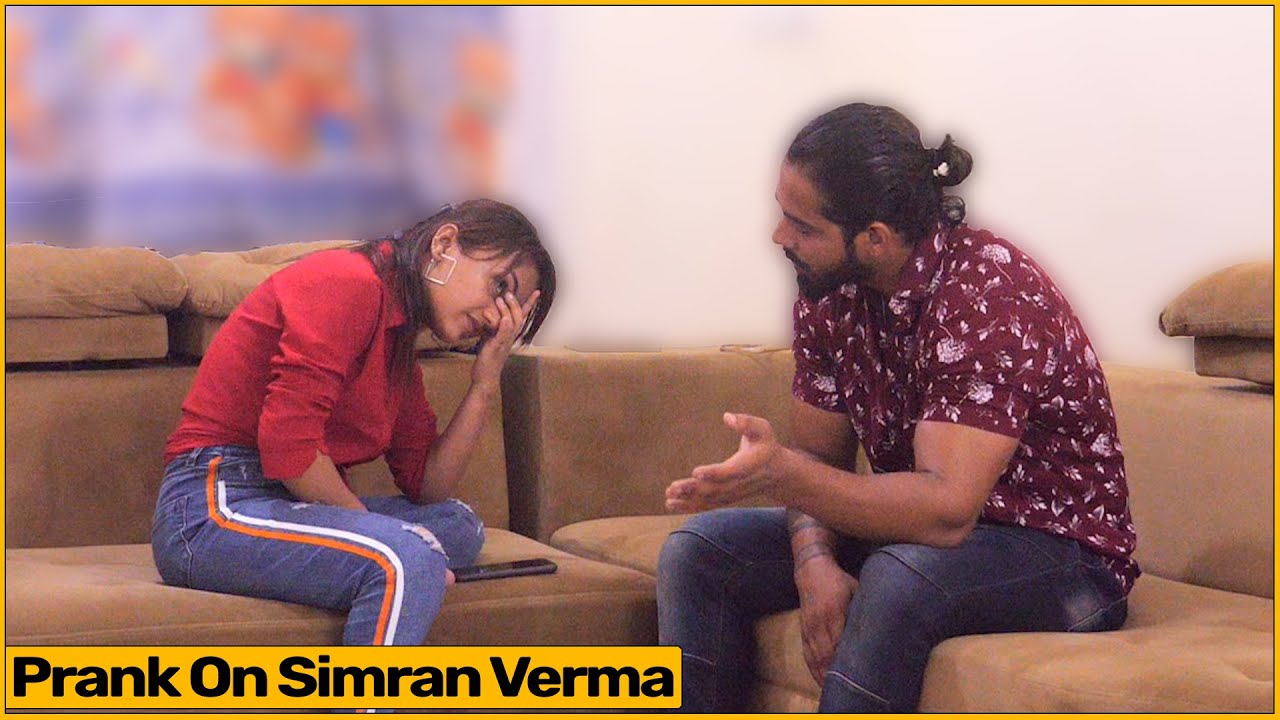 Prank On Simran Verma || Aadi Nagar