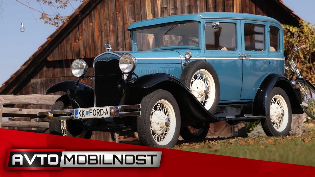 Za volanom Fordovega (skoraj) stoletnika - modela A