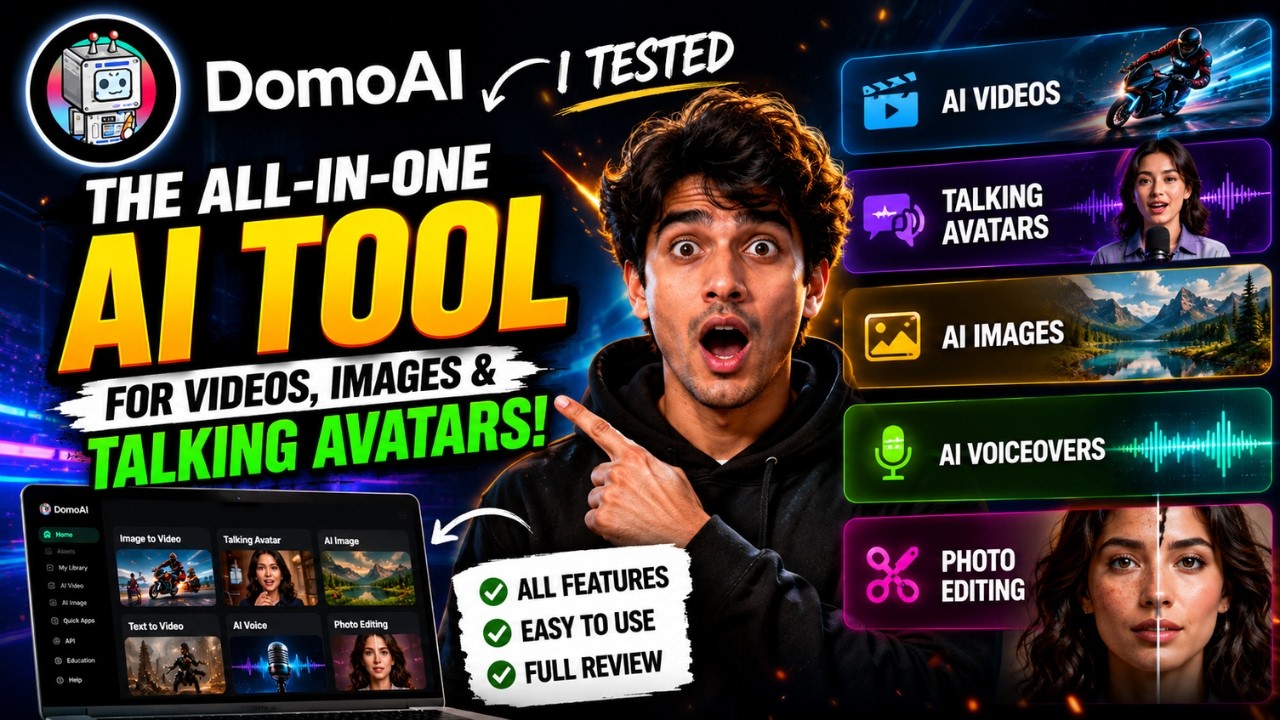 I Tested DomoAI &mdash; The All-in-One AI Tool for Videos, Images & Talking Avatars