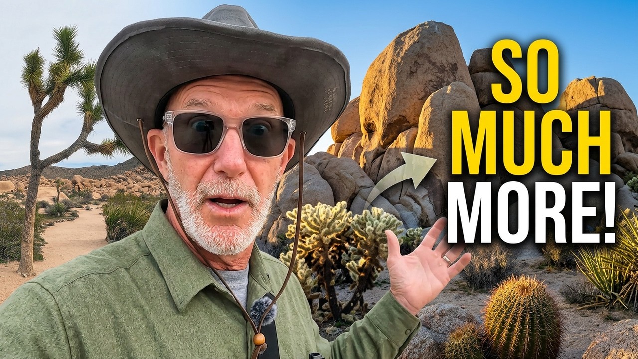 Joshua Tree Nat Park, It is so much more than Joshua Trees.