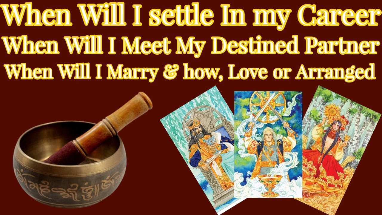 When will you Marry? When will you settle in Career? Love or Arranged - Hindi Tarot Reading 💃🕺