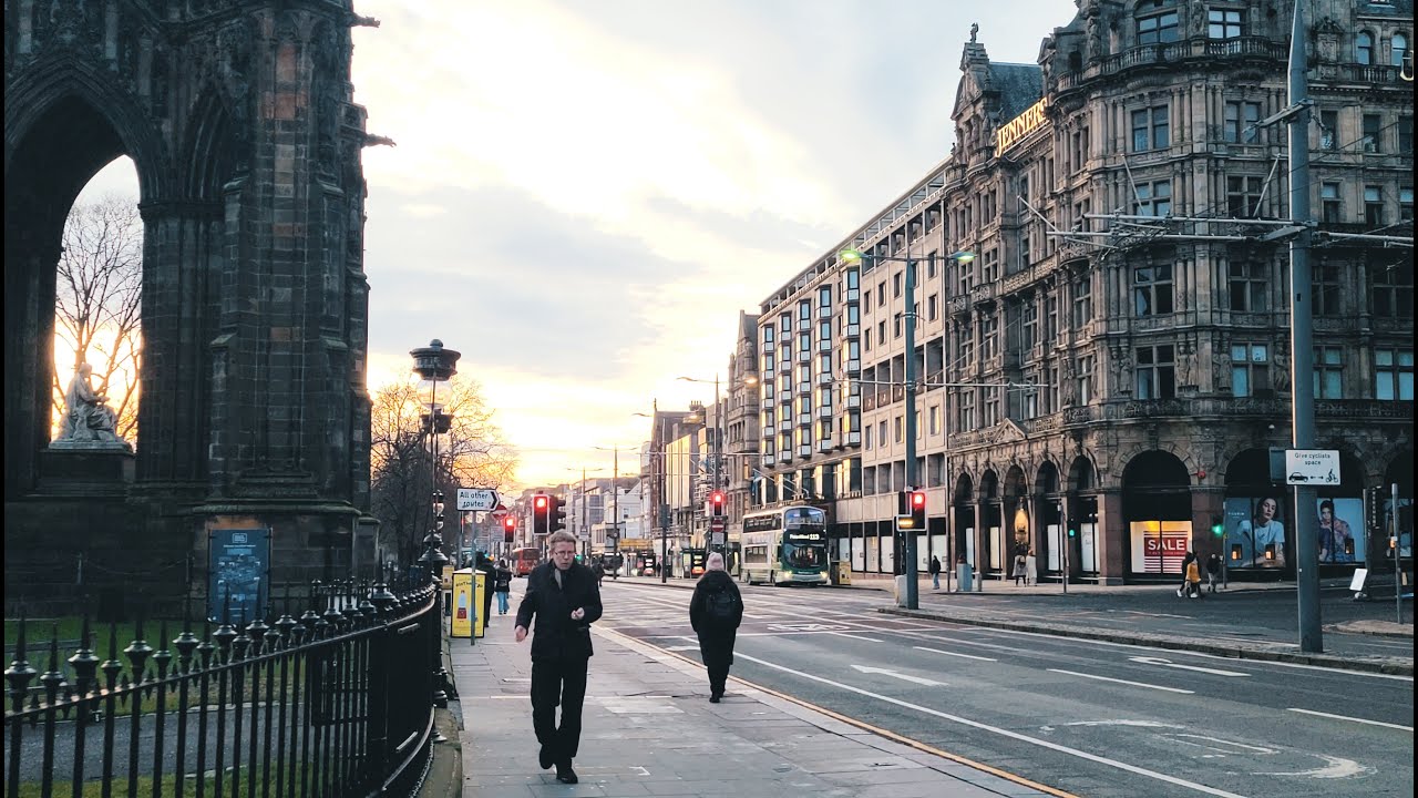Scotland - Lockdown Edinburgh Walk - Virtual Tour