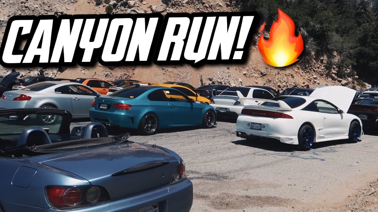 MITSUBISHI EVO & ECLIPSE CANYON CRUISE!! | POV DRIVE (LOUD EXHAUST!)