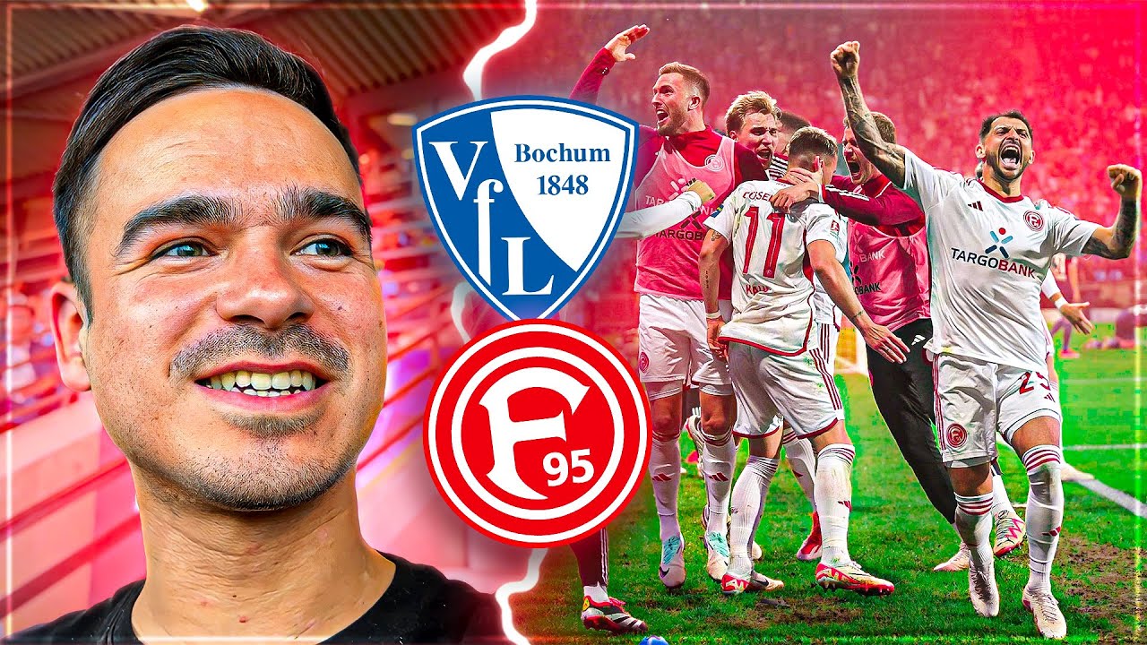 FORTUNA RASIERT KOMPLETT !! 😱🔥 BOCHUM vs DÜSSELDORF - Relegation Stadionvlog