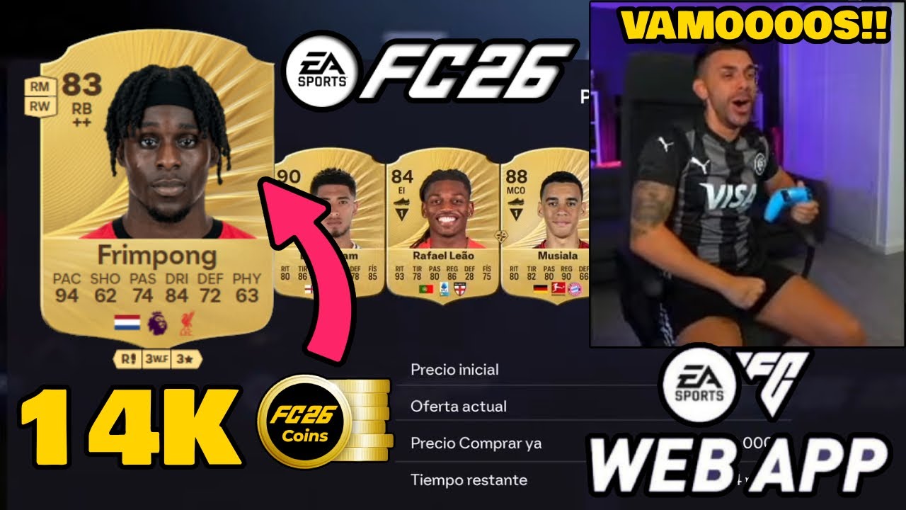 DjMaRiiO SE APROVECHA DE LOS POBRES EN FC 26😂 WEBAPP