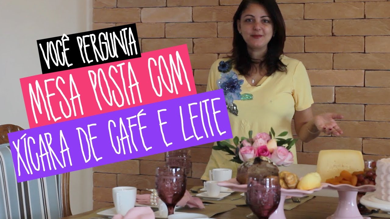 Como usar xícaras de chá e café juntas na mesa - por Patricia Junqueira