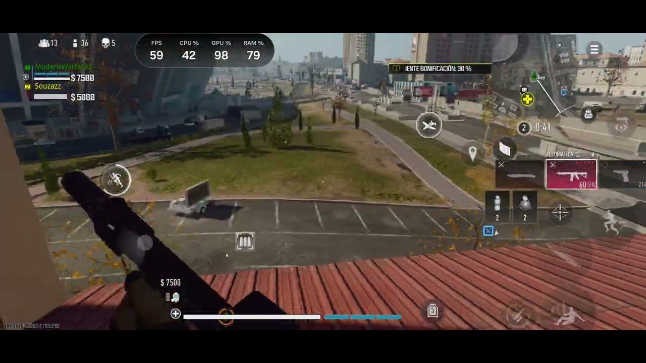 Warzone Mobile Verdansk duo gameplay